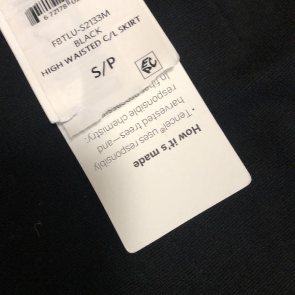 NWT Eileen Fisher Tencel Ruched Work Pencil Skirt - Picture 2 of 4